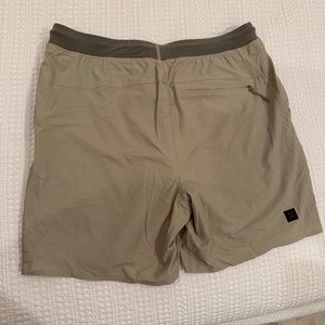 Mens Ten Thousand Set Shorts - Sand - Size Large